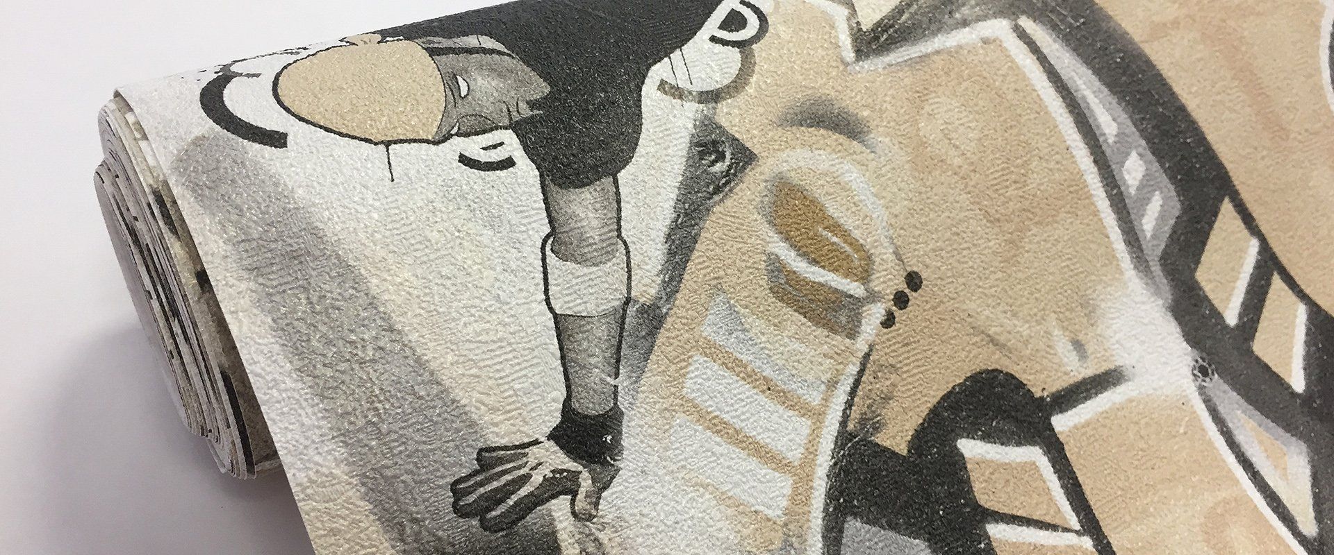 Мотив GRAFFITI 998172 - Текстура - фото 1