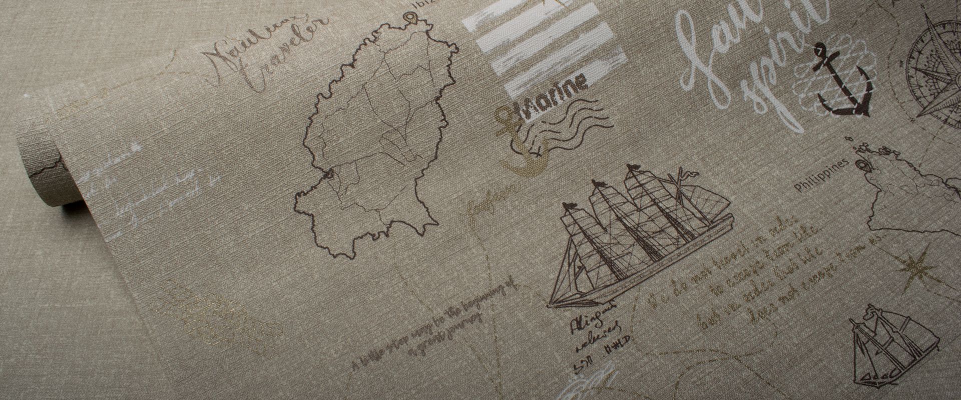 Мотив MARINA 88318 - Текстура - фото 1