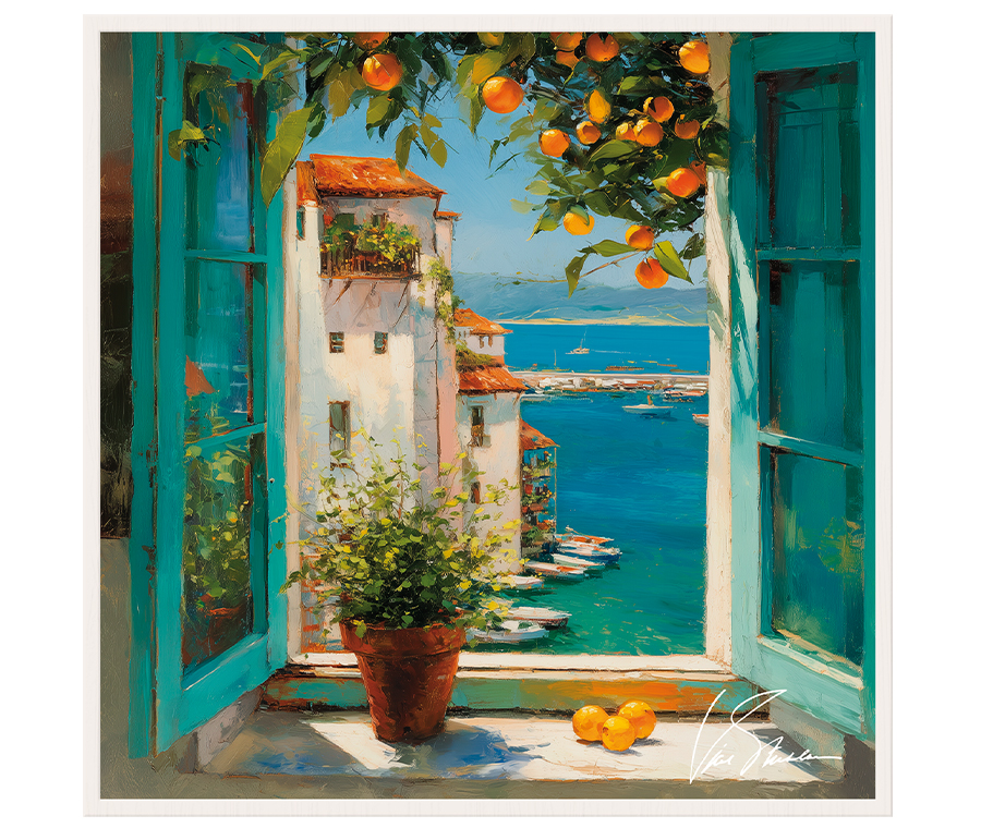 Картина на холсте в раме BELLA VISTA арт.8233114