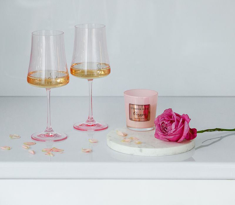 Набор бокалов для вина Astoria Rose