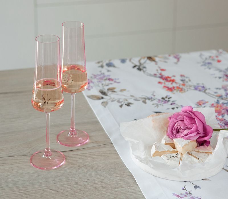 Набор бокалов для шампанского Astoria Rose