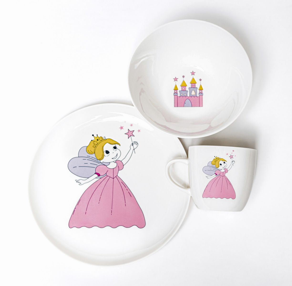 Подарочный набор детской фарфоровой посуды PRINCESS - фото 4
