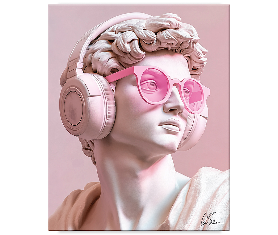 Картина на холсте PINK арт.8245107