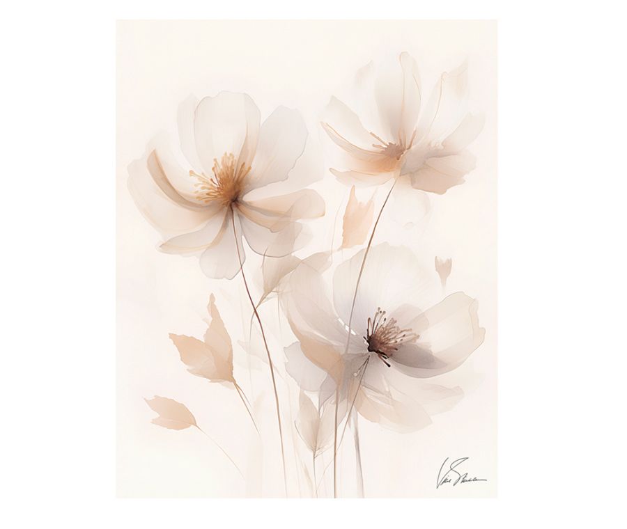 Картина на холсте FLOWERS арт.8246057
