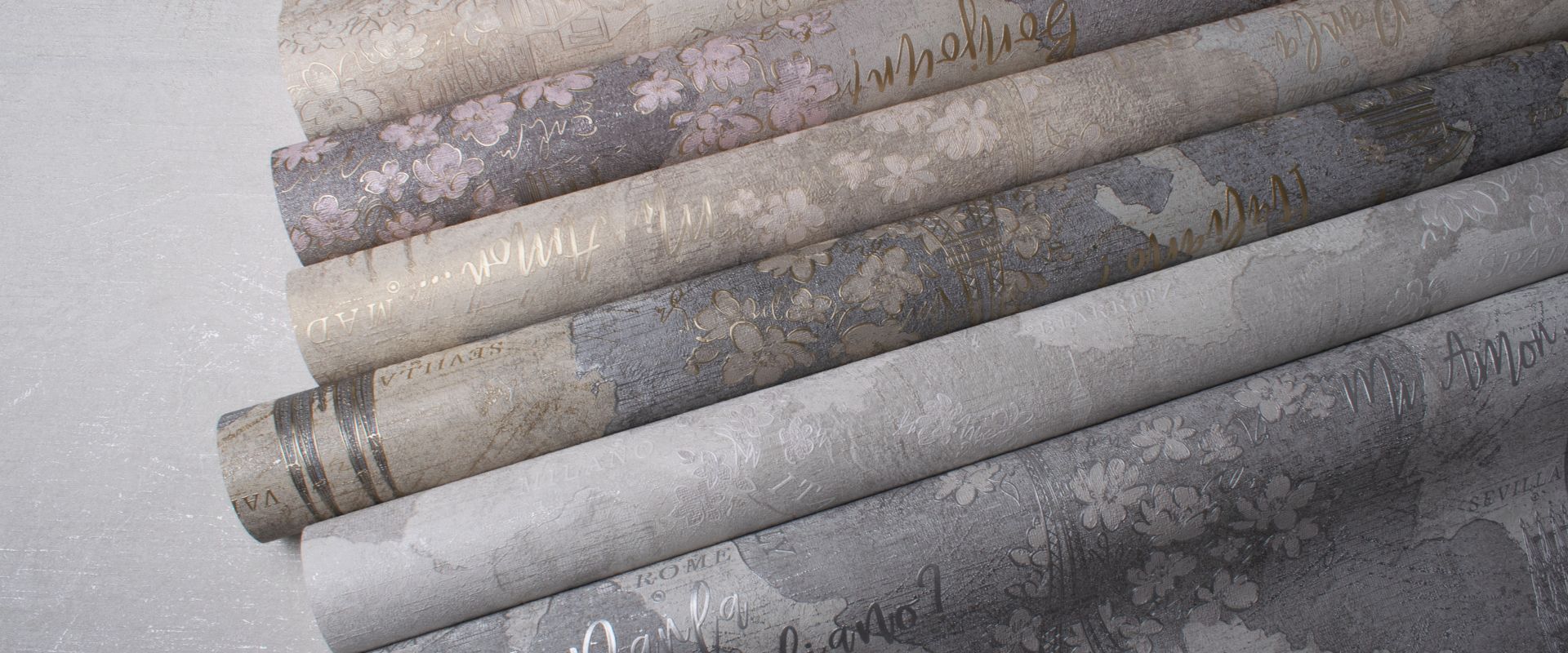 Мотив BONJOUR 888907 - Текстура - фото 1