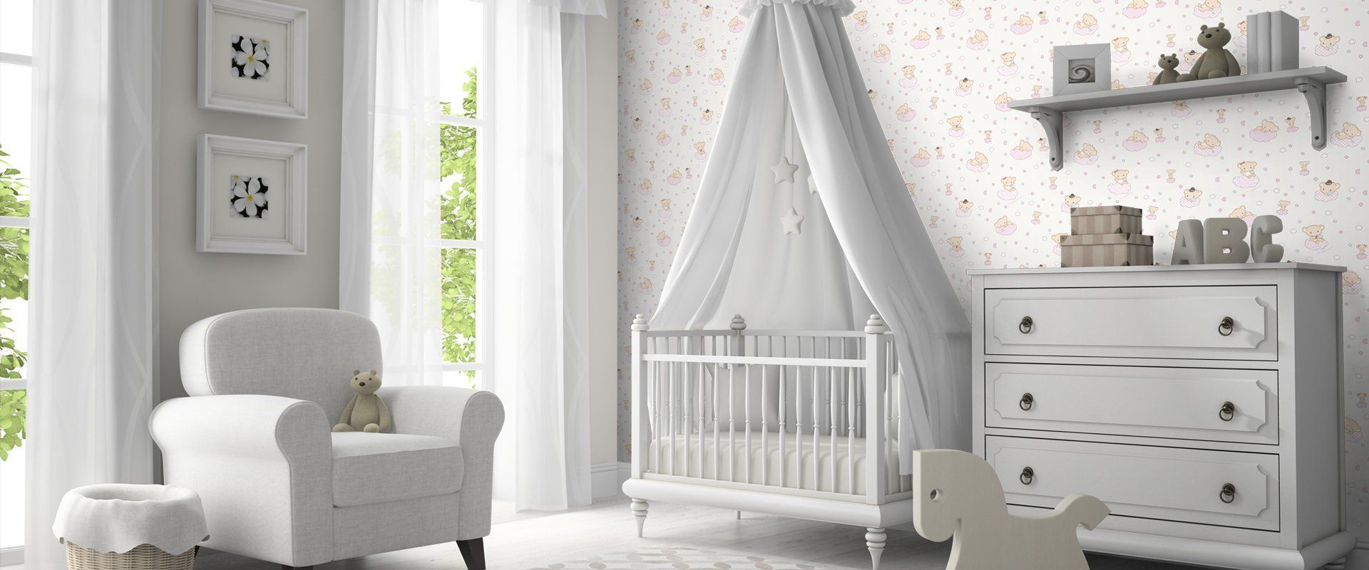 Мотив BABY TEDDY 983095 - Интерьер