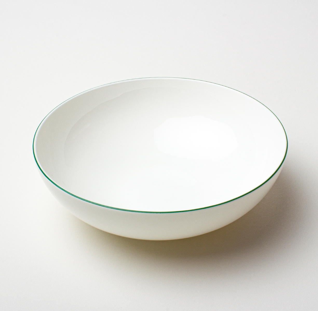 Набор глубоких тарелок SYMBOL (зеленый кант)