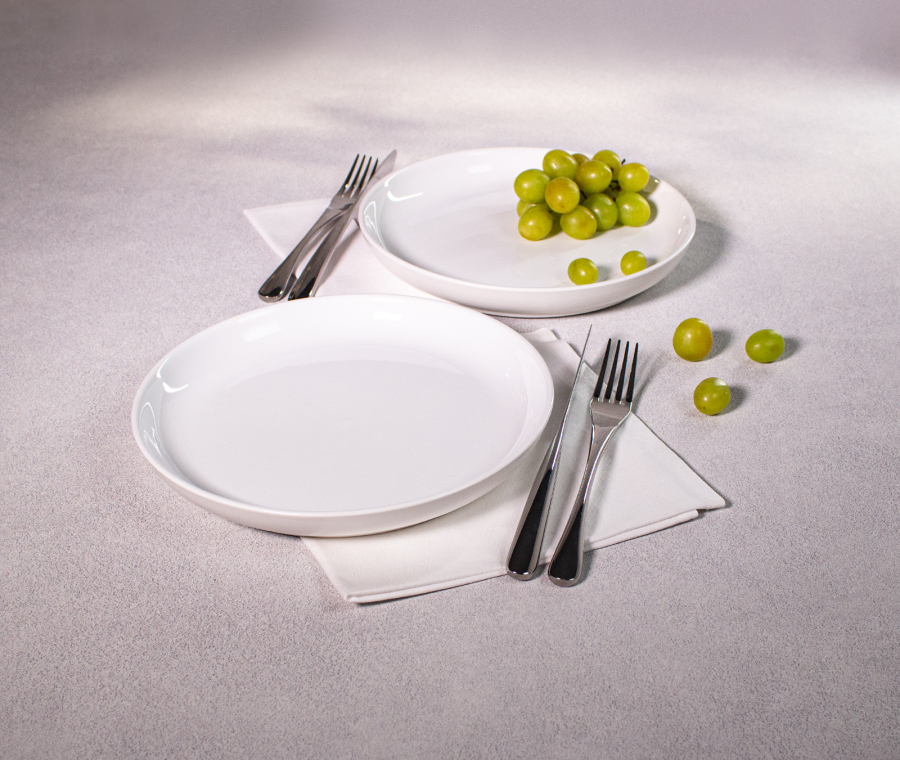 Набор тарелок обеденных PATIO (белый)