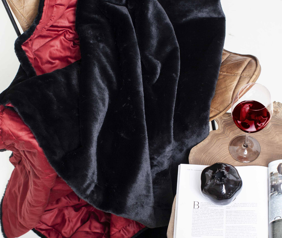Плед меховой BLACK RUBY Плед меховой BLACK RUBY