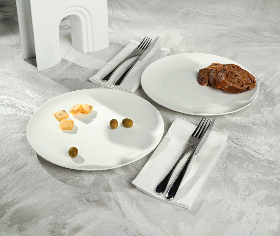 Набор тарелок обеденных SYMBOL (белый)