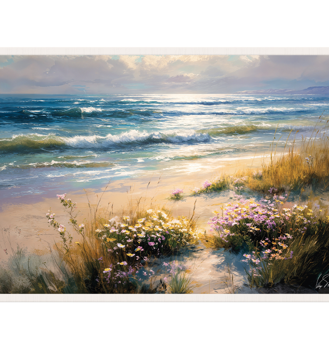 Картина на холсте в раме COAST арт.8271147