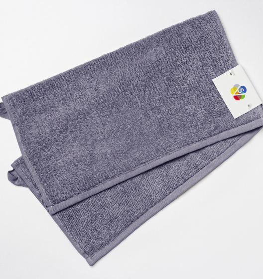 Набор полотенец махровых IDEAL (фиолетовый, 2 шт)