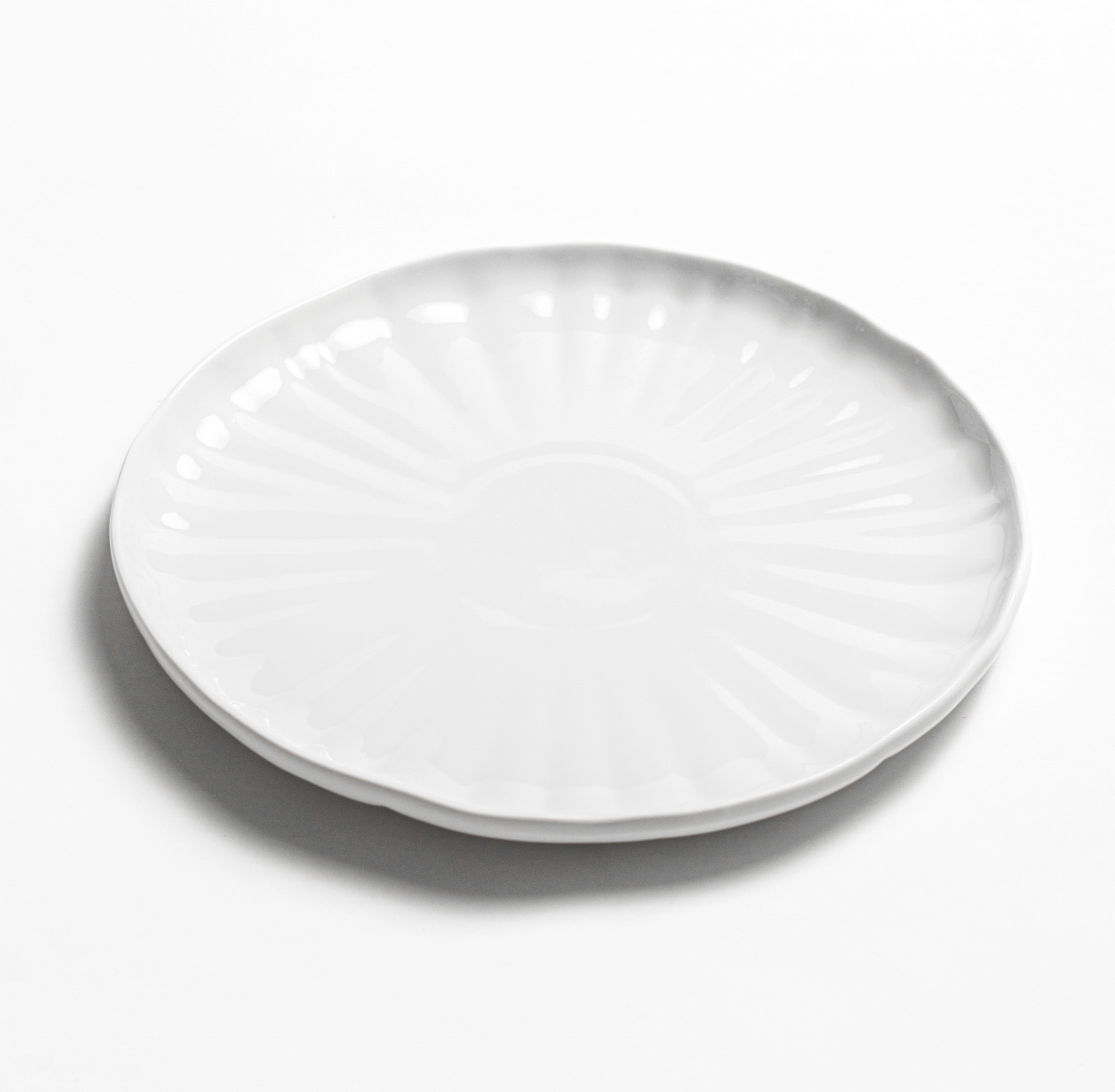 Набор тарелок закусочных LOTUS (белый)