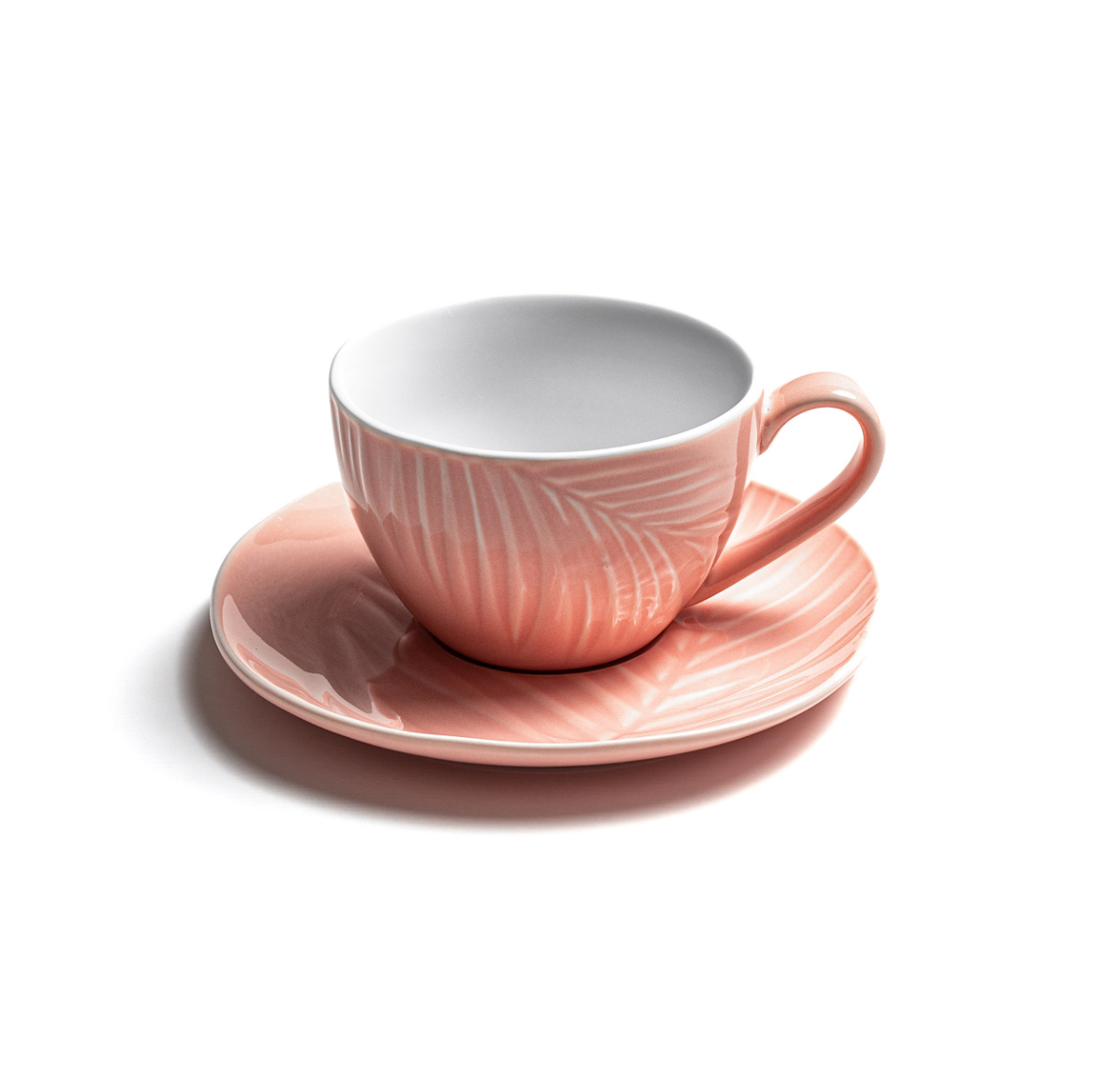Набор чайных пар BALI (розовый/белый)