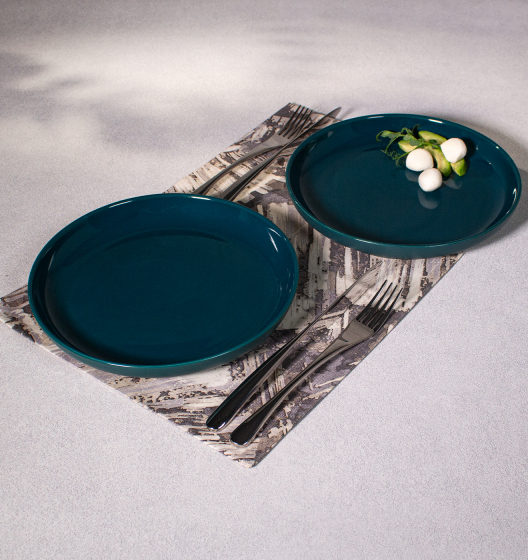 Набор тарелок обеденных PATIO (зеленый)