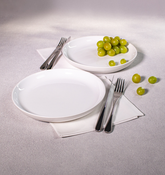 Набор тарелок обеденных PATIO (белый)